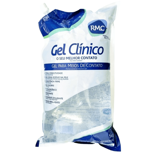GEL CLINICO CONDUTOR PARA MEIOS DE CONTATO RMC - BAG 5 KG INCOLOR