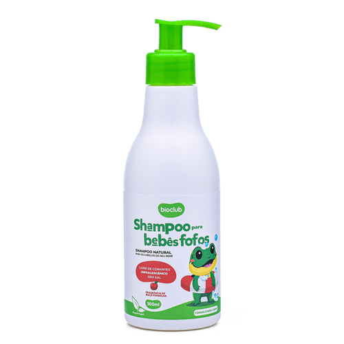 SHAMPOO  NATURAL PARA BEBÊS FOFOS INFANTIL 300ML