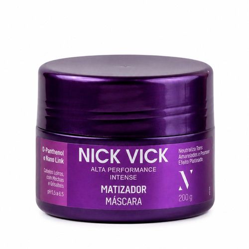 Máscara Matizador Nick Vick Alta Performance 200g