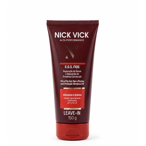 Leave in S.O.S Fios Nick Vick Alta Performance 150g