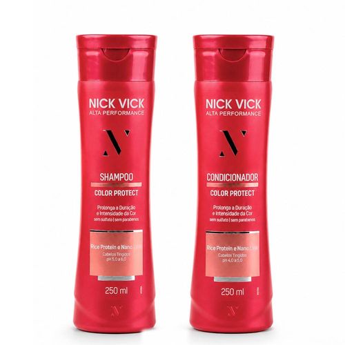 Kit NICK VICK Proteção da Cor Alta Performance Intense Color Protect (Shampoo e Condicionador) Kit NICK VICK Proteção da Cor Alta Performance Shamp e Cond. Kit NICK VICK Proteção da Cor Alta Performance Intense Color Protect (Shampoo e Condicionador) Kit NICK VICK Proteção da Cor Alta Performance Shamp e Cond.