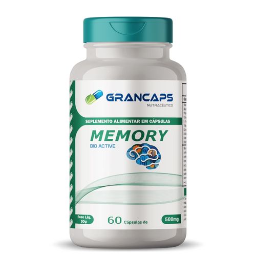 Memory Bio Active 60 cápsulas 500mg Grancaps