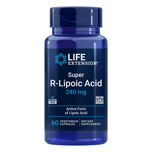 Super R-Lipoic Acid 240mg 60 Cápsulas Life Extension