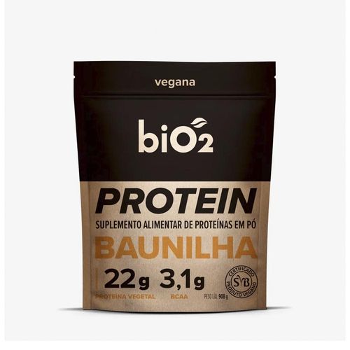 biO2 Proteína Vegetal Sabor Baunilha 908g
