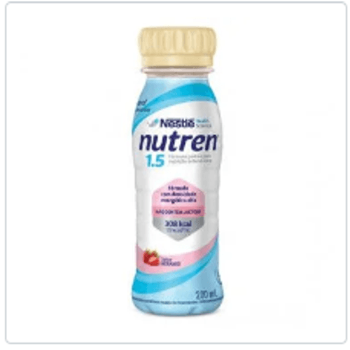 kit com 6 unidades de Nutren 1.5 Morango 200ml