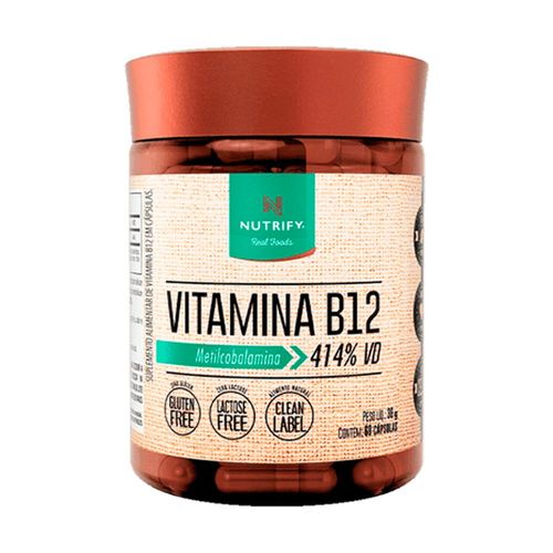 Nutrify Vitamina B12 60Cápsulas