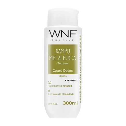 Xampu Melaleuca Couro Detox Routine WNF 300ml