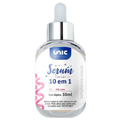 Sérum facial  10 em 1 - 30ml +35 anos + 35 anos +35 anos