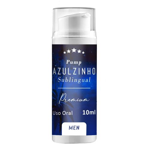Azulzinho Sublingual  Pump 10ml Morango Morango Morango