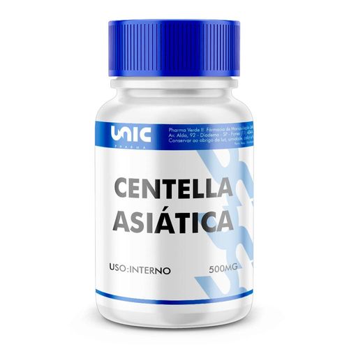 Centella Asiatica 500mg 90 Cápsulas 90 Cápsulas 90 Cápsulas