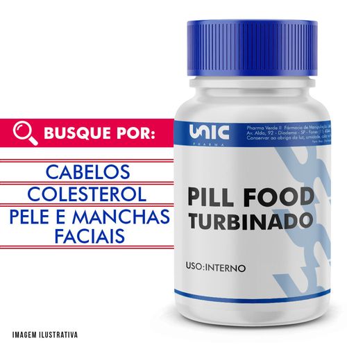 Pill food turbinado 60 Cápsulas 60 Cápsulas 60 Cápsulas