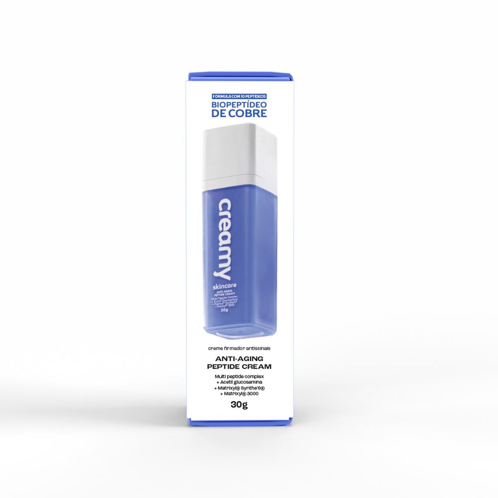 Creme Facial Creamy Skincare Anti-Aging Peptide 30g - Drogarias