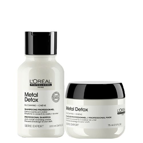 Kit L'oréal Professionnel Serie Metal Detox - 2 Produtos Kit Kit L'oréal Professionnel Serie Metal Detox - 2 Produtos Kit