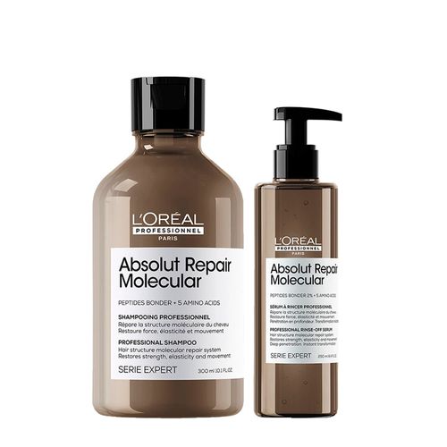 Kit L'Oréal Professionnel Absolut Repair Molecular - Shampoo 300ml + Sérum 250ml Kit