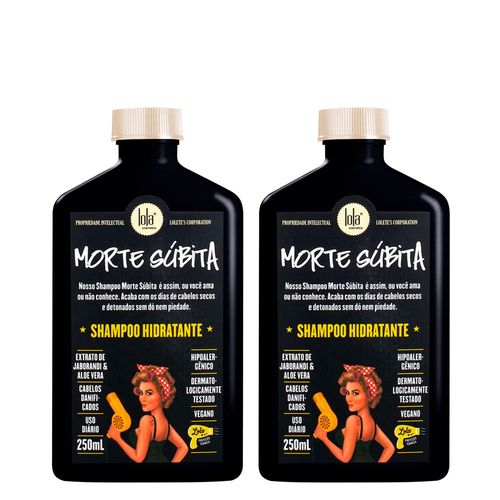 Kit Lola Cosmetics Morte Súbita - Shampoo 250ml - 2 Unidades Kit