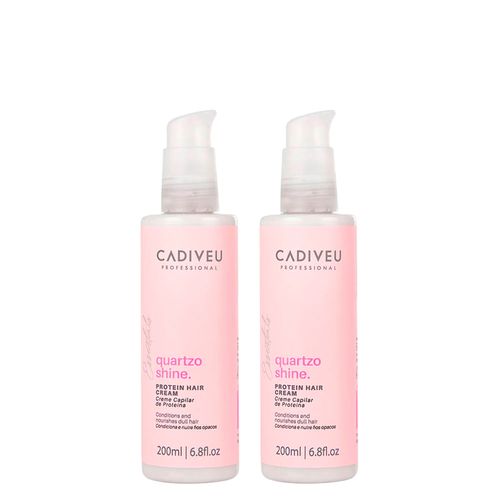 Kit Cadiveu Essentials Quartzo Shine - Proteína de Brilho - 2 Unidades Kit