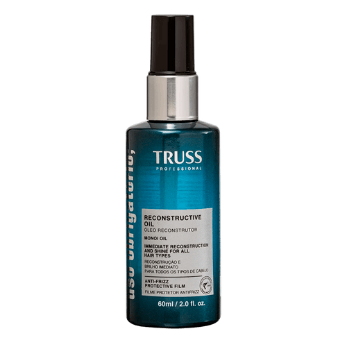 Truss Uso Obrigatório - Óleo Capilar Reconstrutor 60ml 60ml 60ml