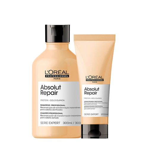 Kit L'Oréal Professionnel Serie Expert Absolut Repair  - Shampoo 300ml + Condicionador 200ml Kit