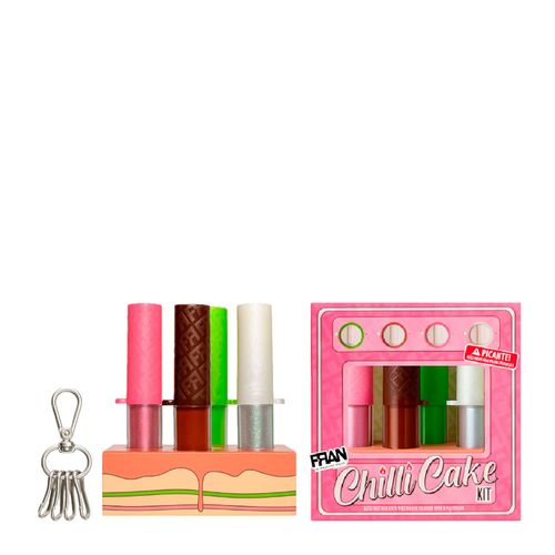 Kit Gloss Fran By Franciny Ehlke Chilli Cake 4x3,3g 3g