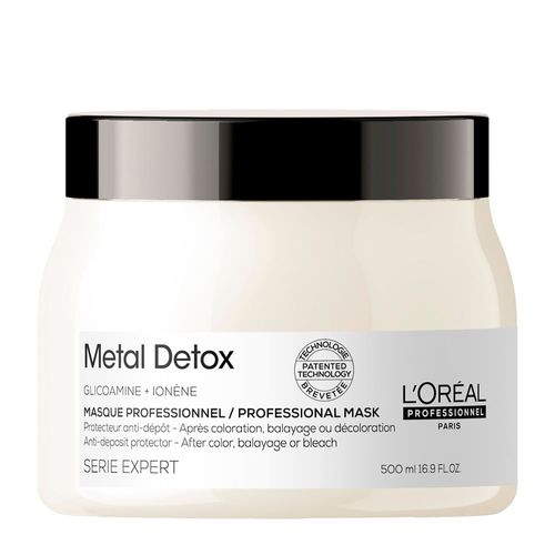 Máscara Protetora L'Oréal Professionnel Serie Expert Metal Detox  500 g 500 g
