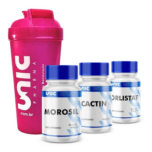 Morosil + Cactin + Orlistat (Não ativar) Rosa Rosa Rosa