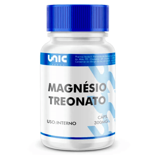 Magnésio L-Treonato 300mg 90 Cápsulas 90 Cápsulas 90 Cápsulas