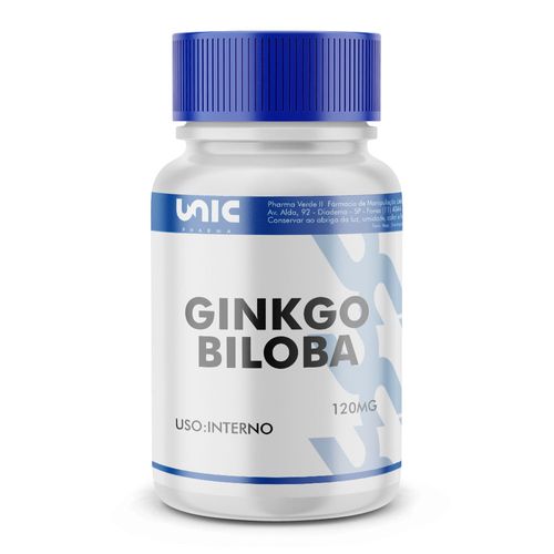 Ginkgo biloba 120mg 60 Cápsulas 60 Cápsulas 60 Cápsulas