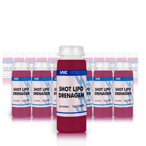 Shot Lipo Drenagem 30 Doses 30 Flaconetes 30 Doses
