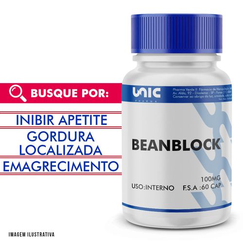 Beanblock 100mg 30 Cápsulas 30 Cápsulas 30 Cápsulas