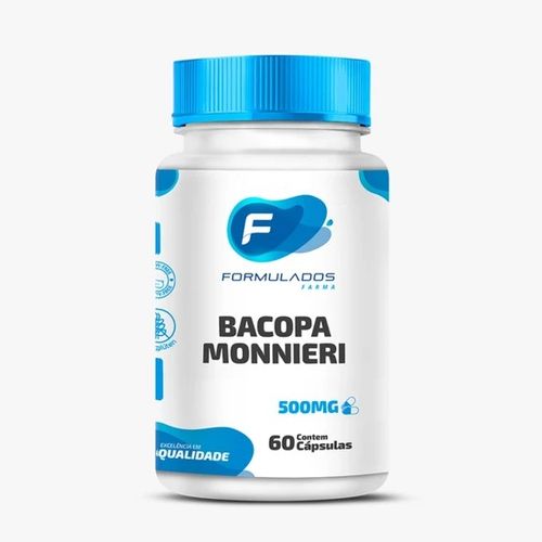 Bacopa Monnieri 500mg 60 Cápsulas