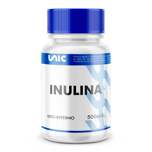 Inulina 500mg 30 Cápsulas 30 Cápsulas 30 Cápsulas