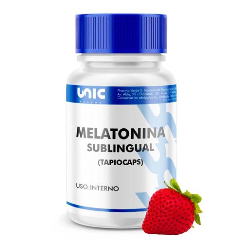 Melatonina sublingual  tapiocaps 3mg 30 Unidades 30 unidades 30 Unidades