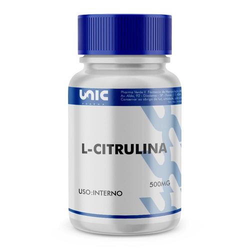 L-Citrulina 500Mg 120 Cápsulas 120 Cápsulas 120 Cápsulas