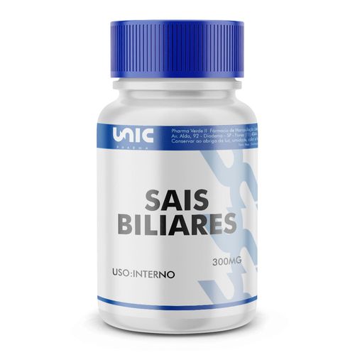 Sais Biliares 300mg 60 Cápsulas 60 Cápsulas 60 Cápsulas