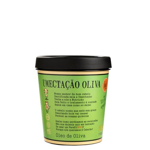 Máscara de Nutrição Lola Cosmetics Umectação Oliva 200g 200 g