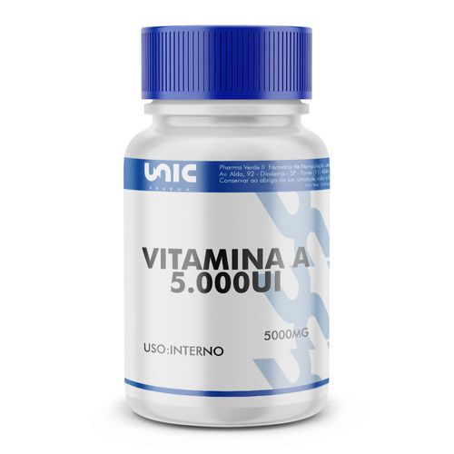 Vitamina a 5000ui 60 Cápsulas 60 Cápsulas 60 Cápsulas