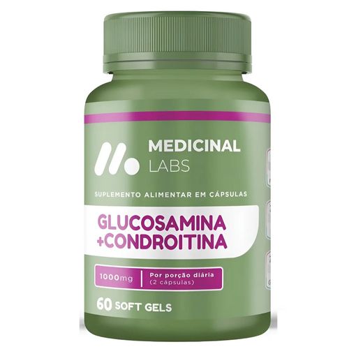 GLUCOSAMINA CONDROITINA  60 SOFTGELS MEDICINAL LABS