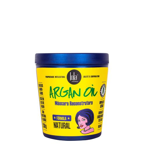 Máscara de Reconstrução Lola Cosmetics Argan Oil 230g 230g