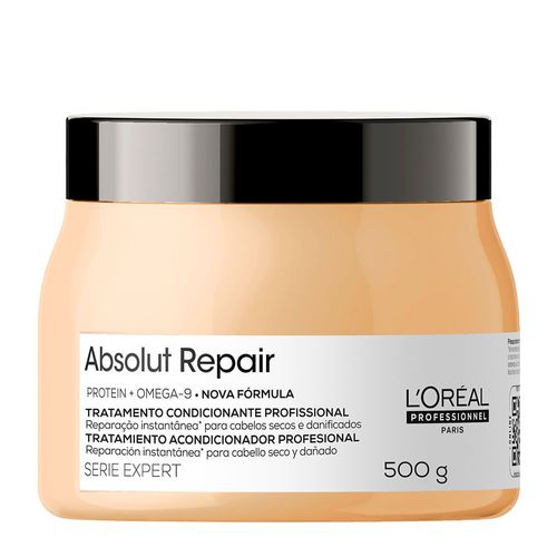 Máscara de Reparação L'Oréal Professionnel Serie Expert Absolut Repair Gold Quinoa 500g 500g