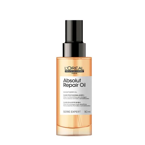 Óleo Capilar L'Oréal Professionnel Absolut Repair Gold Quinoa Protein 10 in 1 90ml 90ml