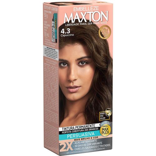 TINTURA MAXTON 4.3 CAPUCINO (ESPECIAL)