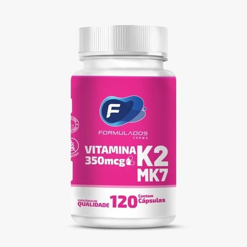 Vitamina K2 Mk7 350mcg 120 Cápsulas