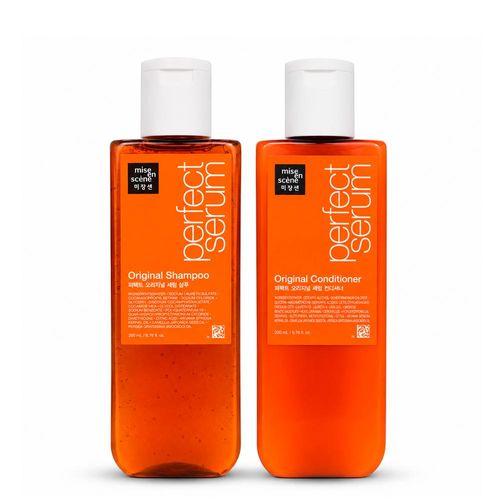 Kit Mise en Scène Perfect Serum Original 200ml (Shampoo e Condicionador ) Kit Mise en Scène Perfect Serum Original Shamp e Cond. 200ml