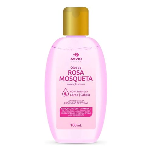 Óleo Rosa Mosqueta Vitamina E 100ml Rejuvenescimento Pele Rosa Moqueta
