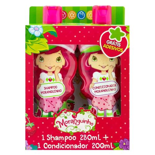 KIT SHAMPOO 230ML+COND 200ML MORANGUINHO NUTRIEX
