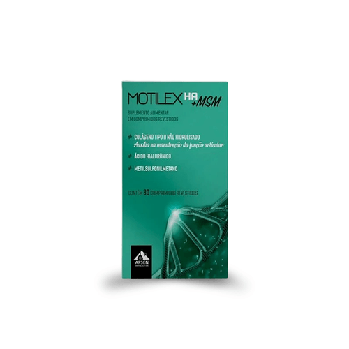Suplemento Alimentar Motilex HA + MSM 30 Comprimidos