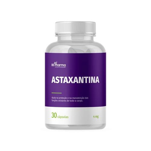 Astaxantina 4 mg - 30 Cápsulas
