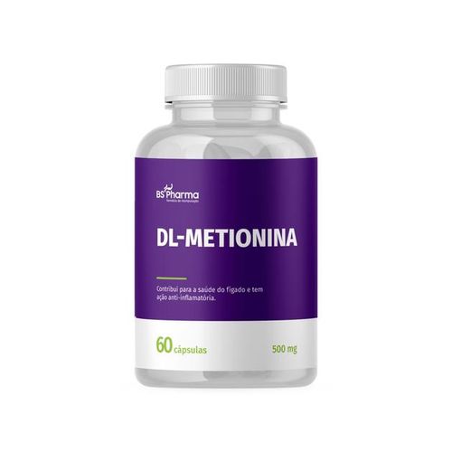 DL Metionina 500 mg - 60 Cápsulas