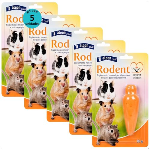 SUPLEMENTO ALCON RODENT 30G KIT COM 5
