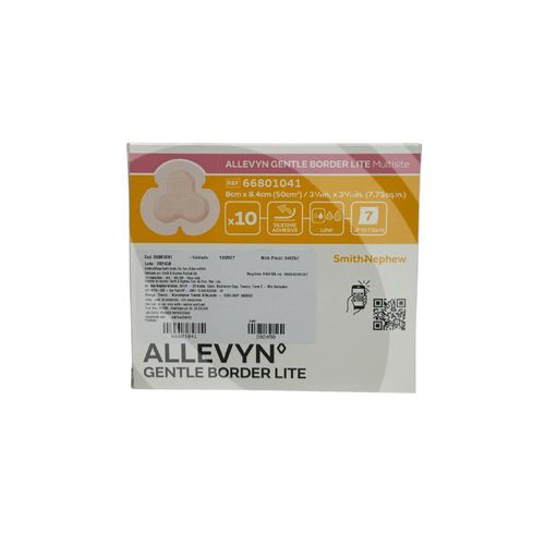Curativo Allevyn Gentle Border Lite, 8Cm X 8,4Cm Multisite